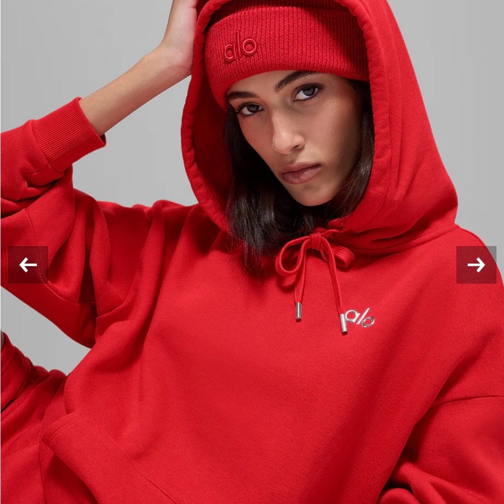 Red Alo Accolade Hoodie